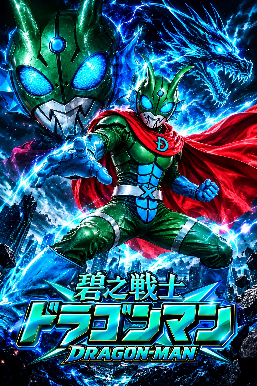 碧の力を解き放て。｜2026年ドラゴンマン・アクションビジュアル