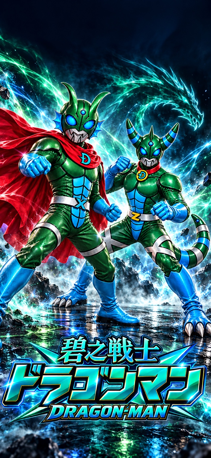 ドラゴンマンX・Z キービジュアル